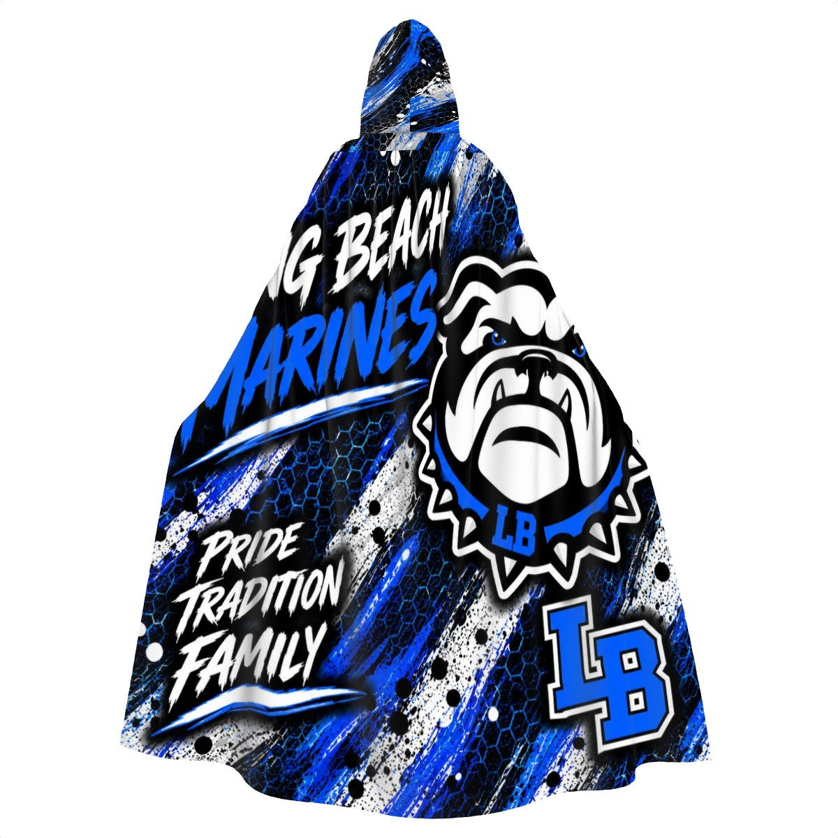 Long Beach Marines Hooded Cloak | Adult
