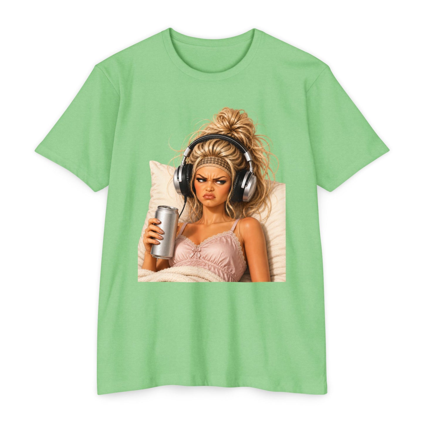 Grumpy Blonde Cotton Blend Tee