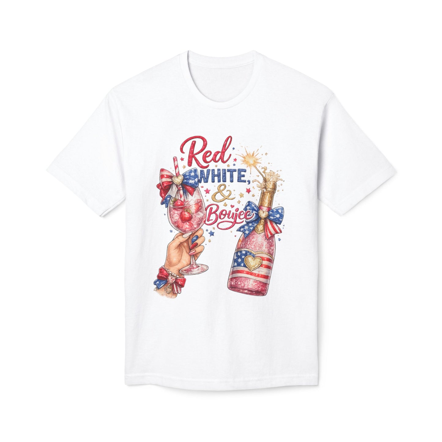 Red, White & Boujee T-shirt,