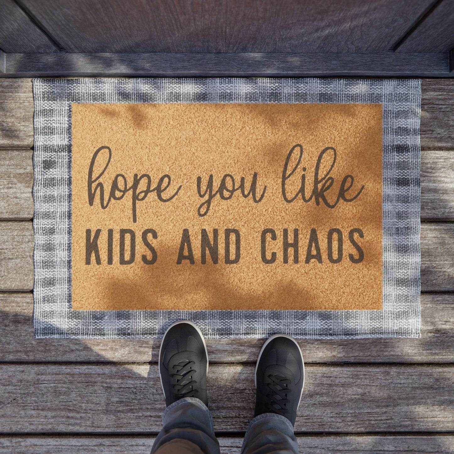 Kids and Chaos Doormat