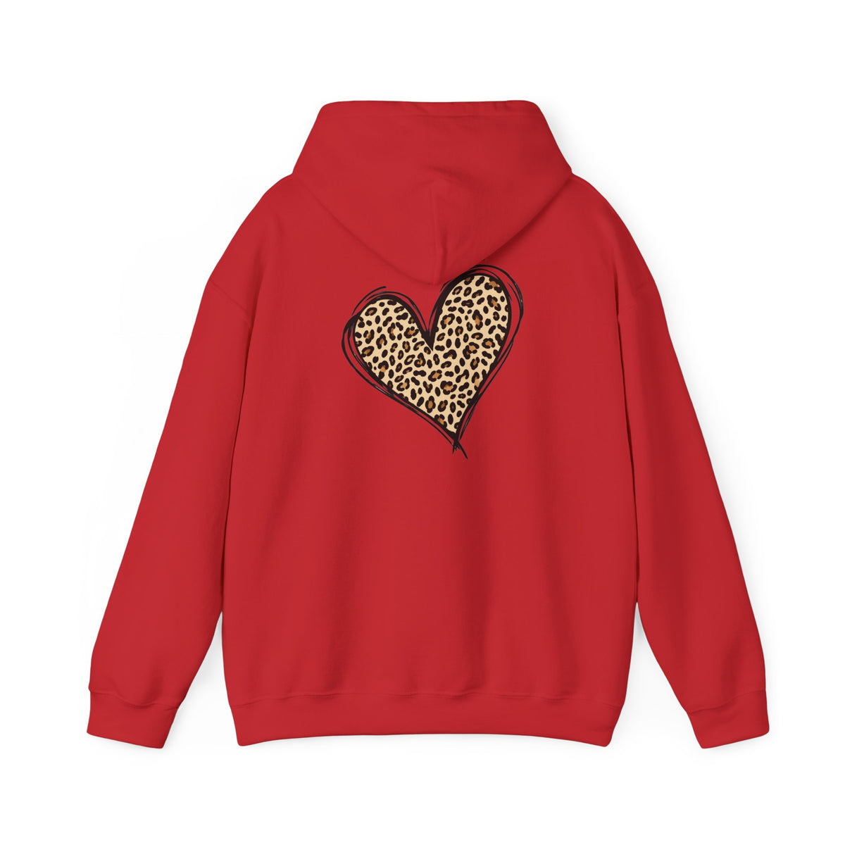 Leopard Heart Hoodie