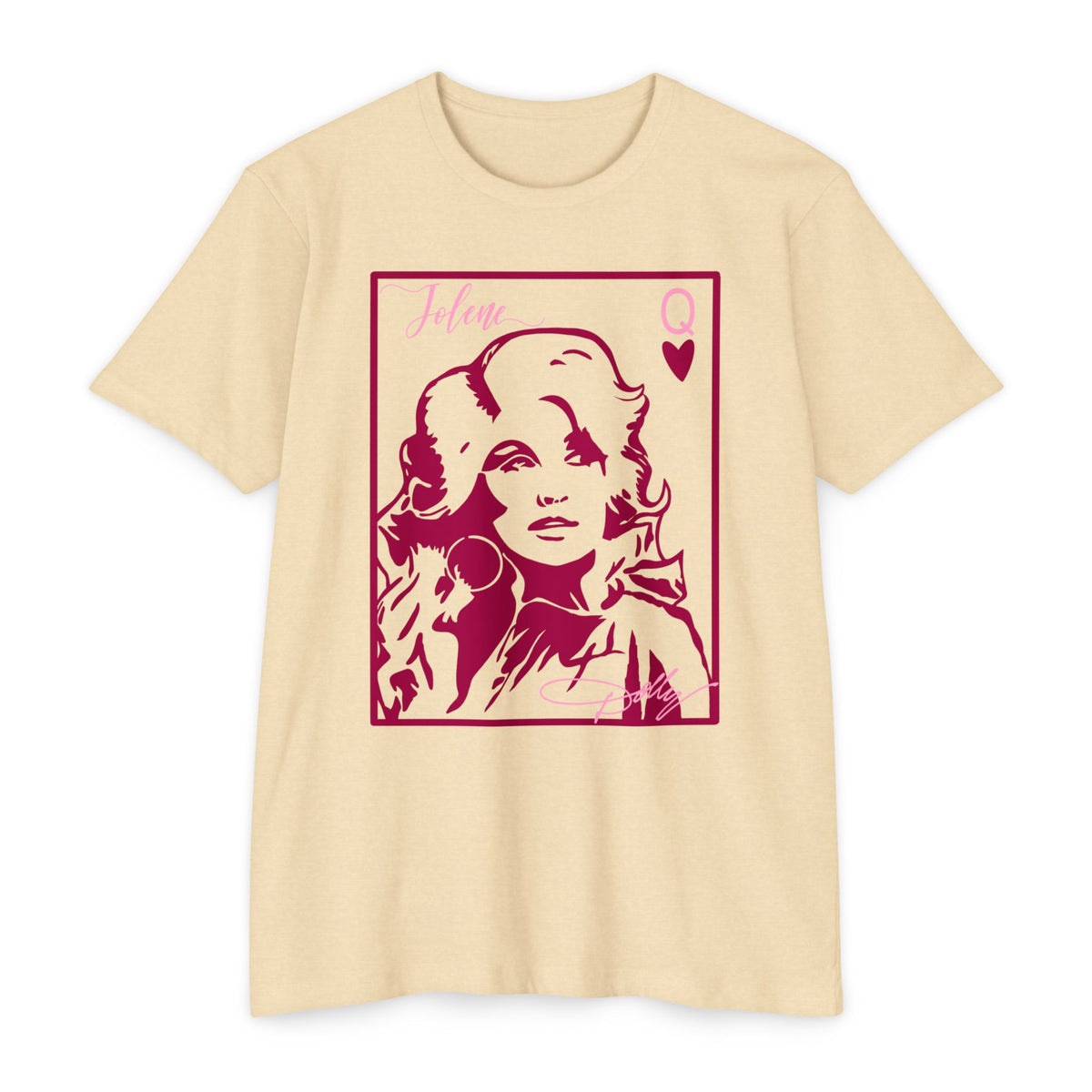 Dolly Queen Playing Card T-Shirt