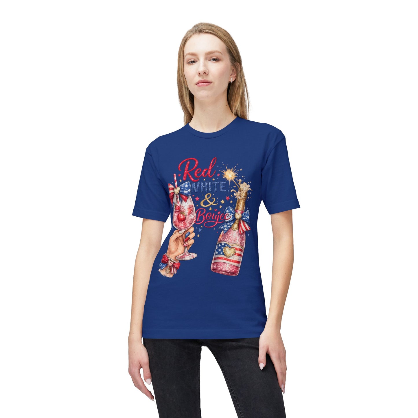 Red, White & Boujee T-shirt,