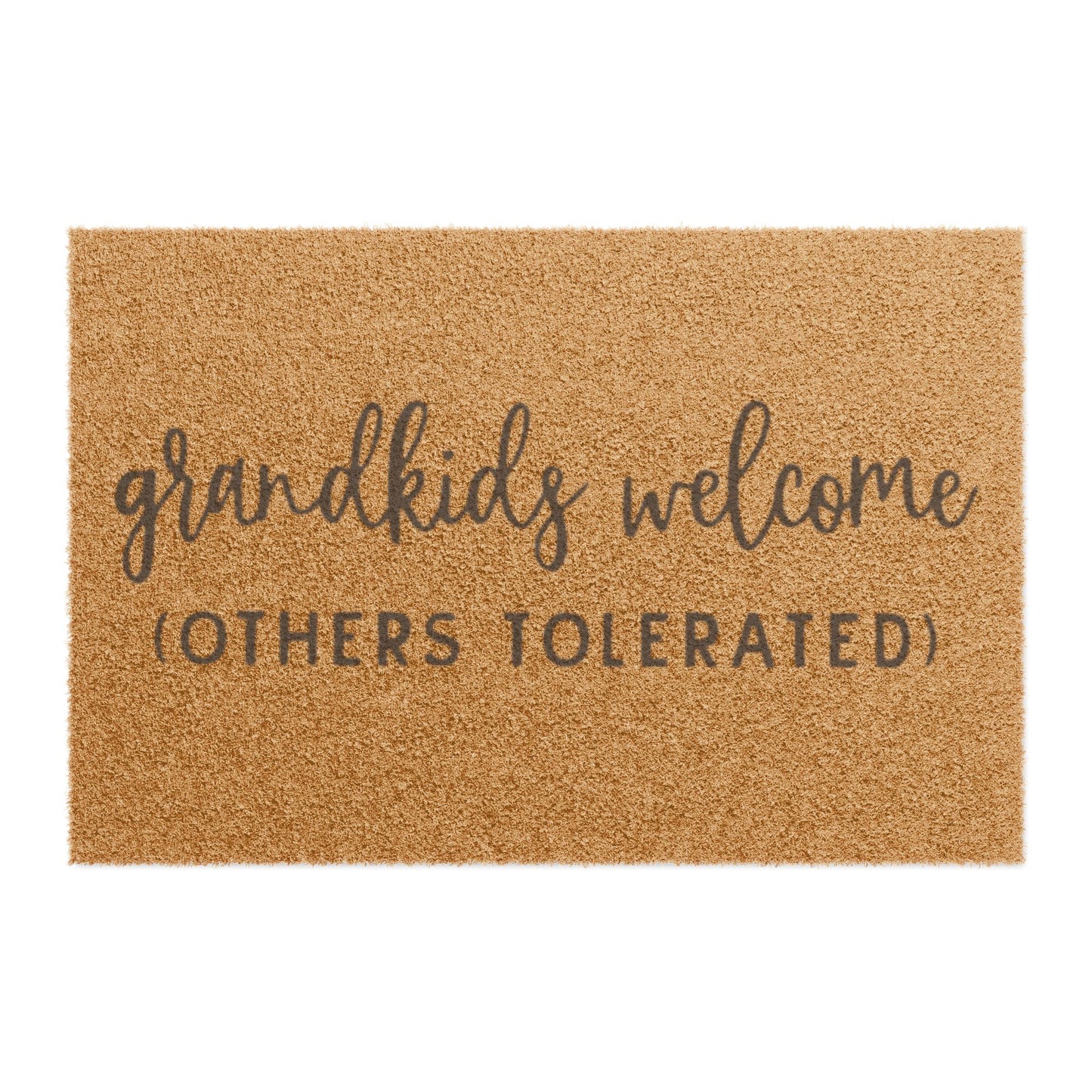 Grandkids Welcome Doormat