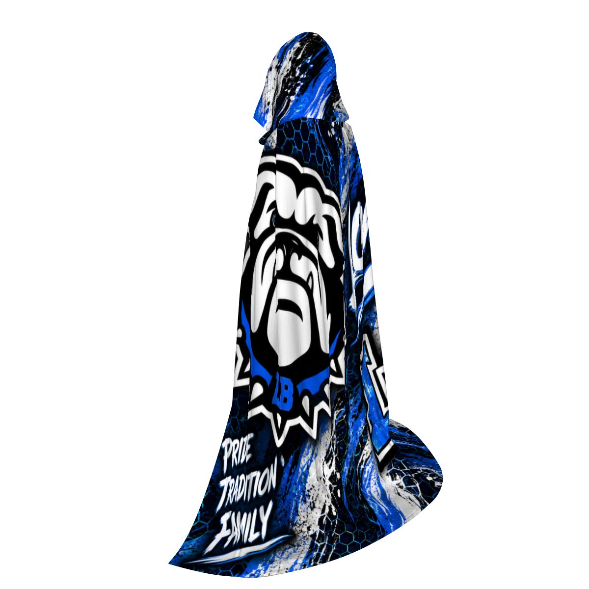 Long Beach Bulldogs Hooded Cloak | Youth