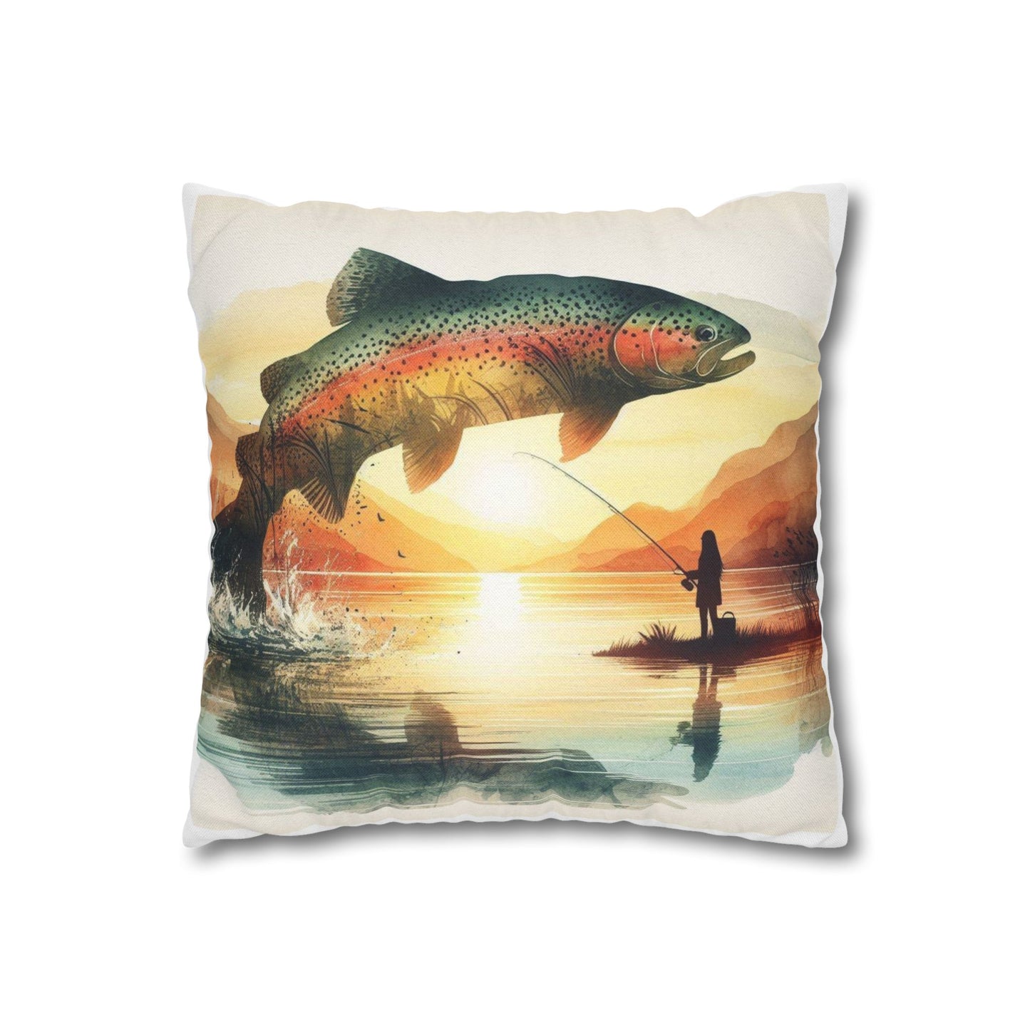 Fish Life Square Pillowcase