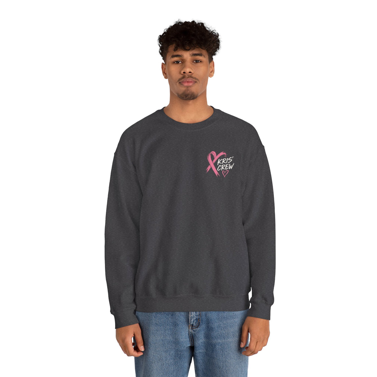 Kris’ Crew — No One Fights Alone Crewneck