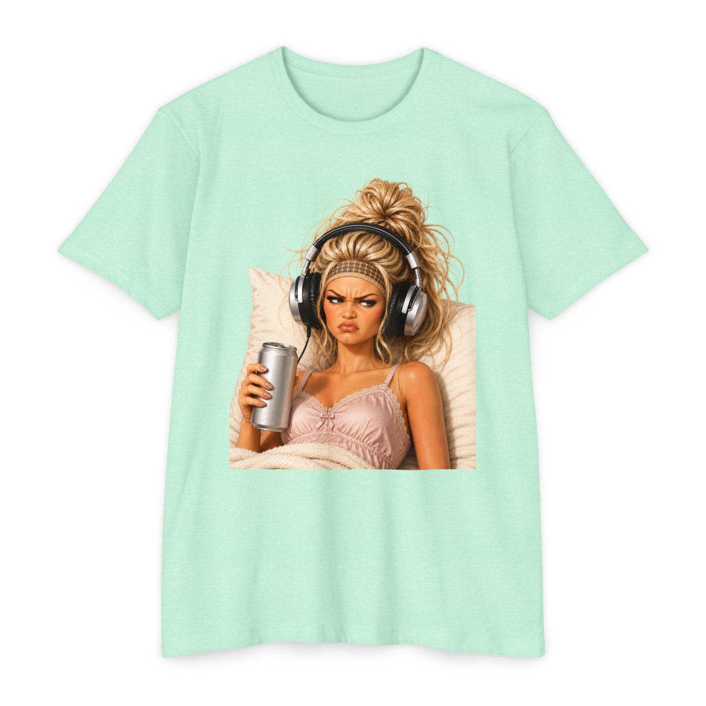 Grumpy Blonde Cotton Blend Tee
