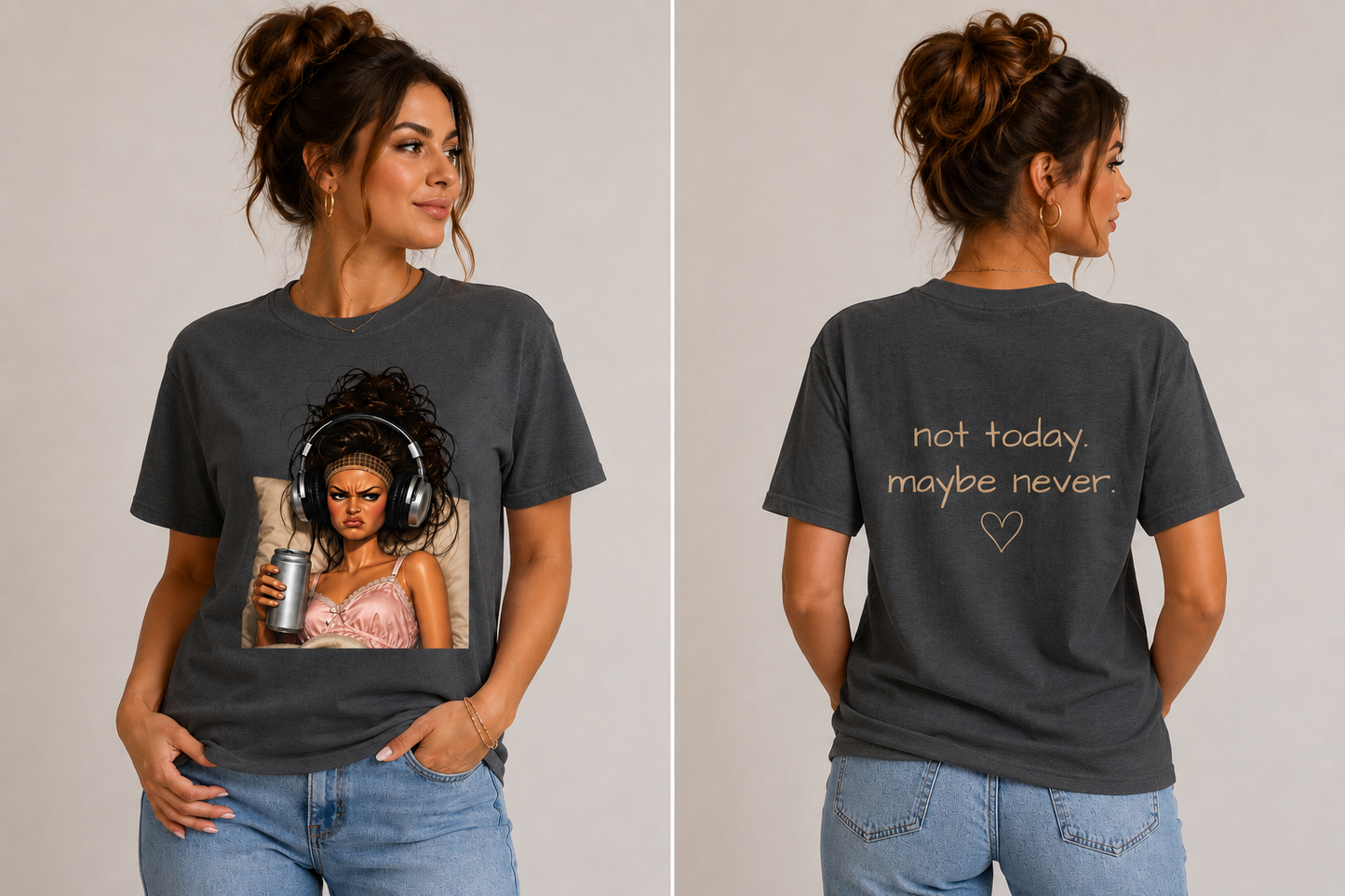 Grumpy Brunette Dark Tee