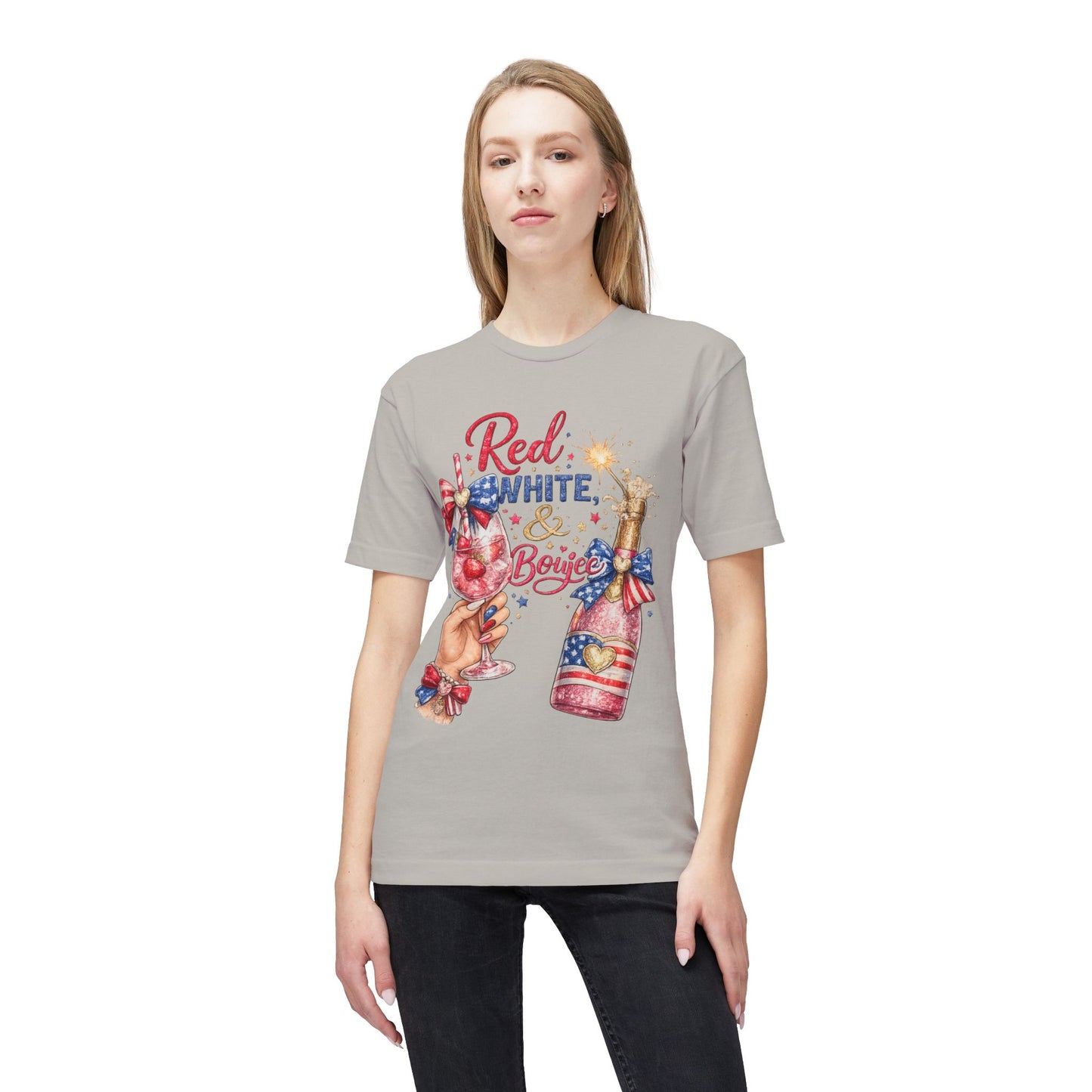 Red, White & Boujee T-shirt,