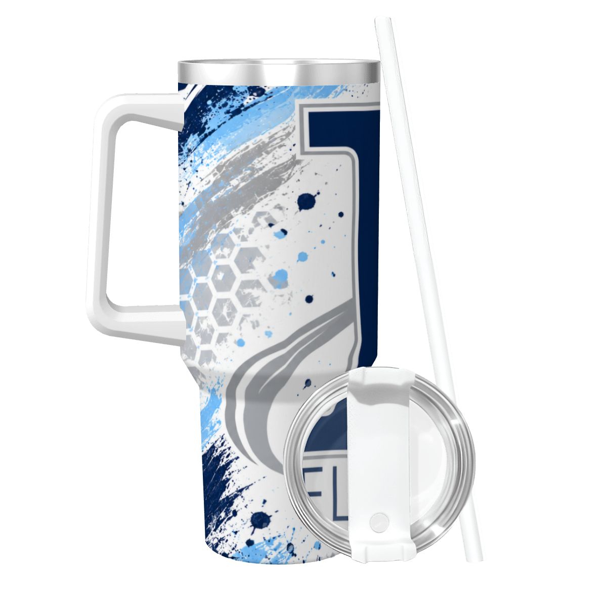 Lake Flyers Velocity with Handle and Straw (40oz)