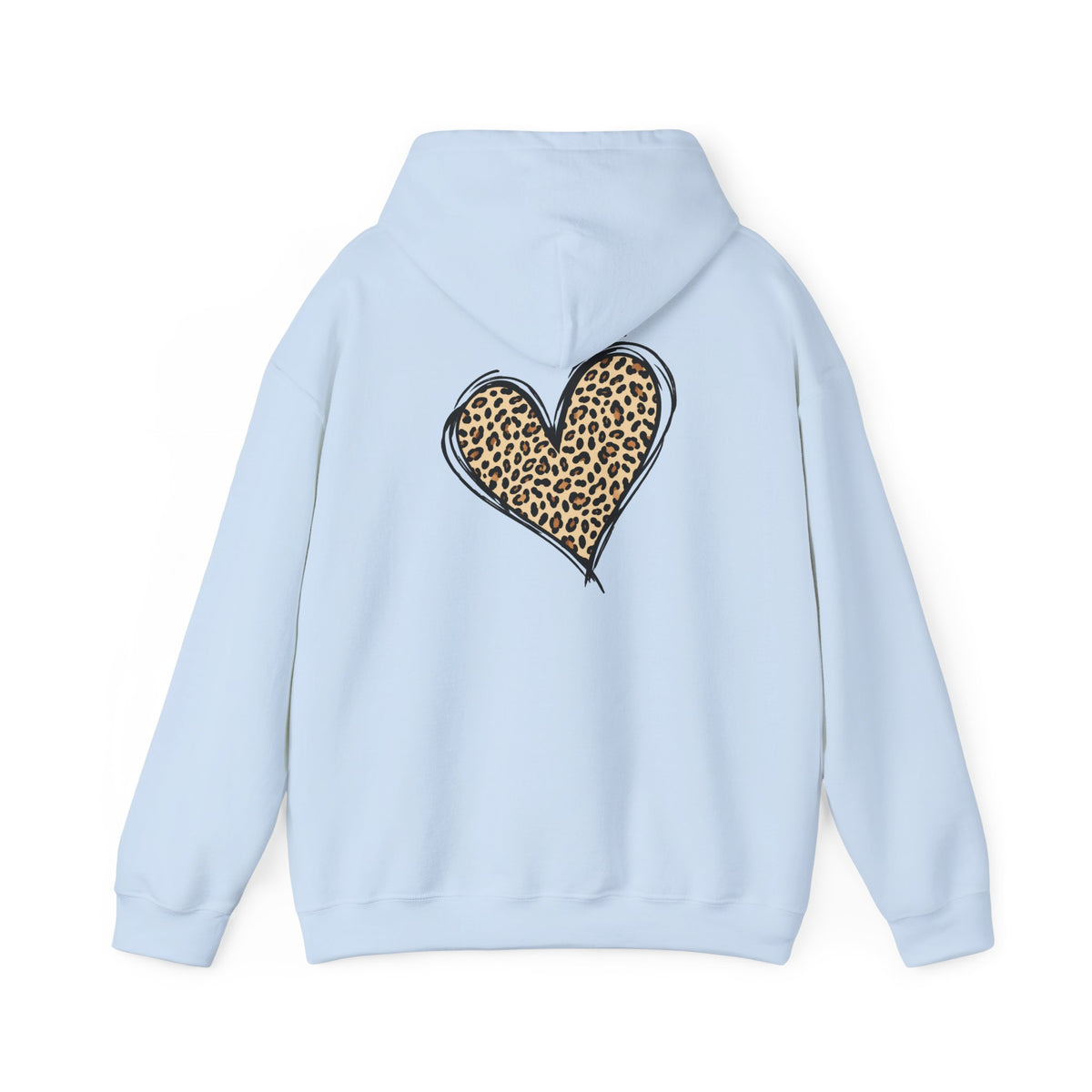 Leopard Heart Hoodie