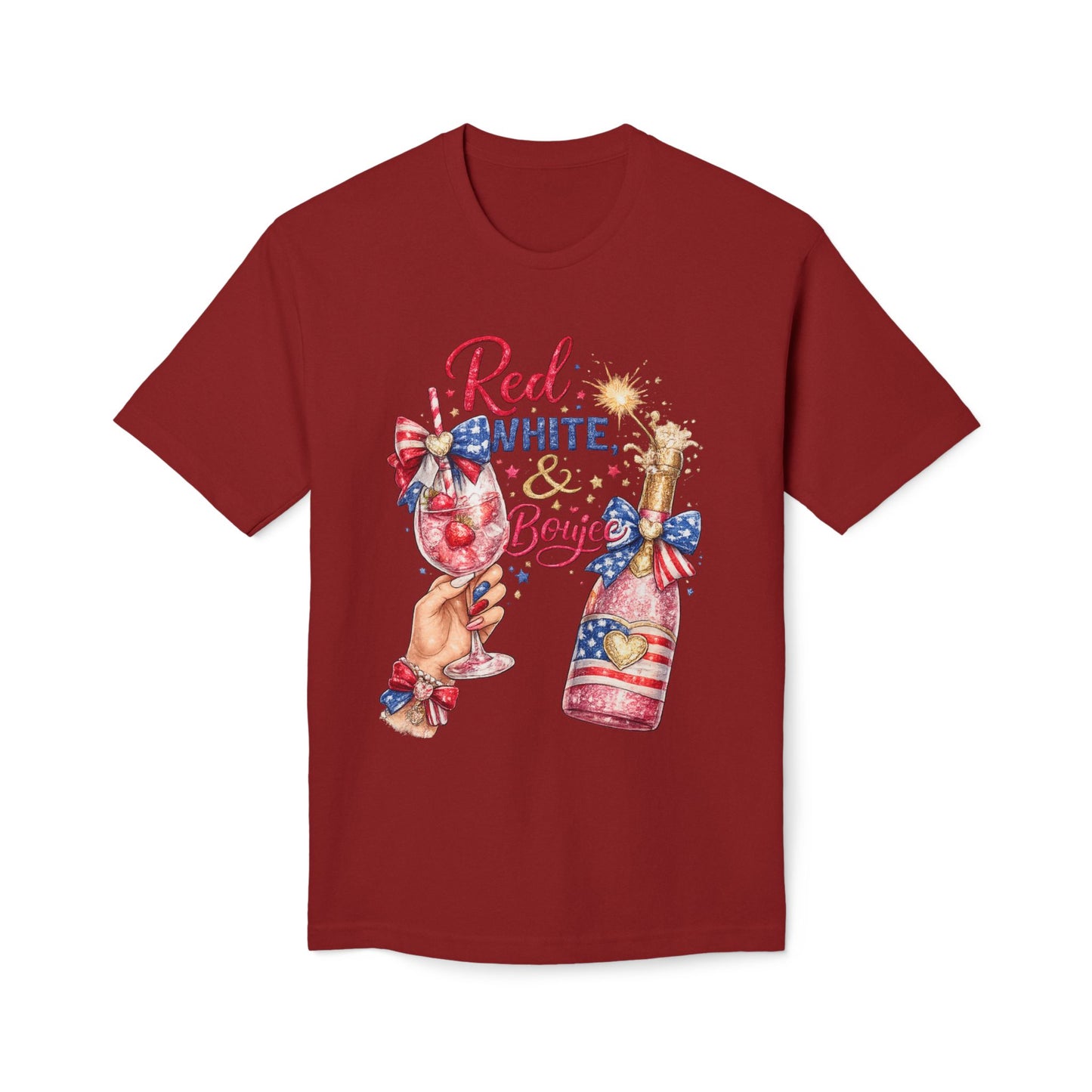 Red, White & Boujee T-shirt,