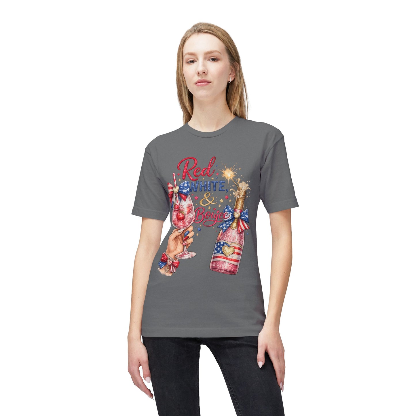 Red, White & Boujee T-shirt,