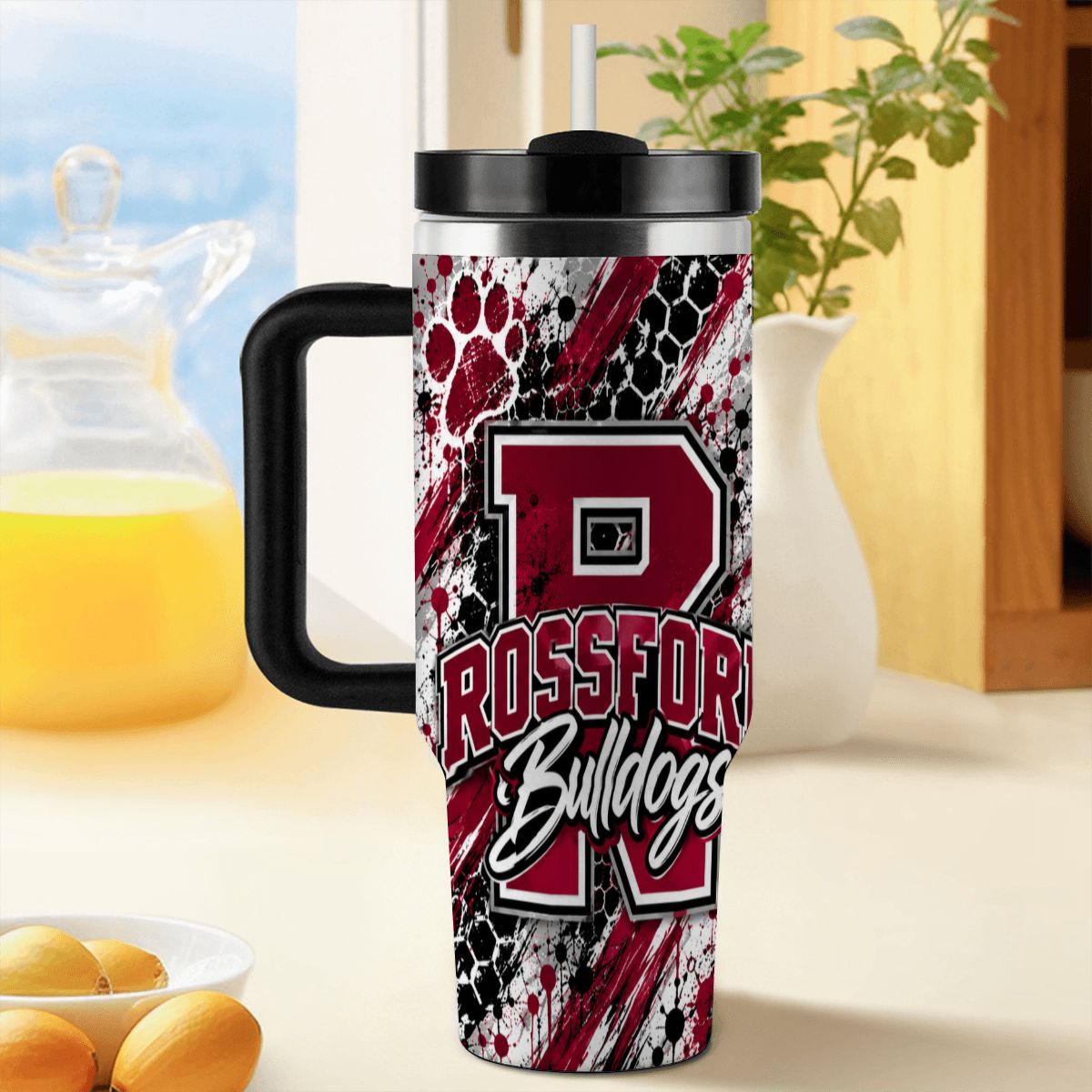 Rossford Bulldogs 40oz Tumbler