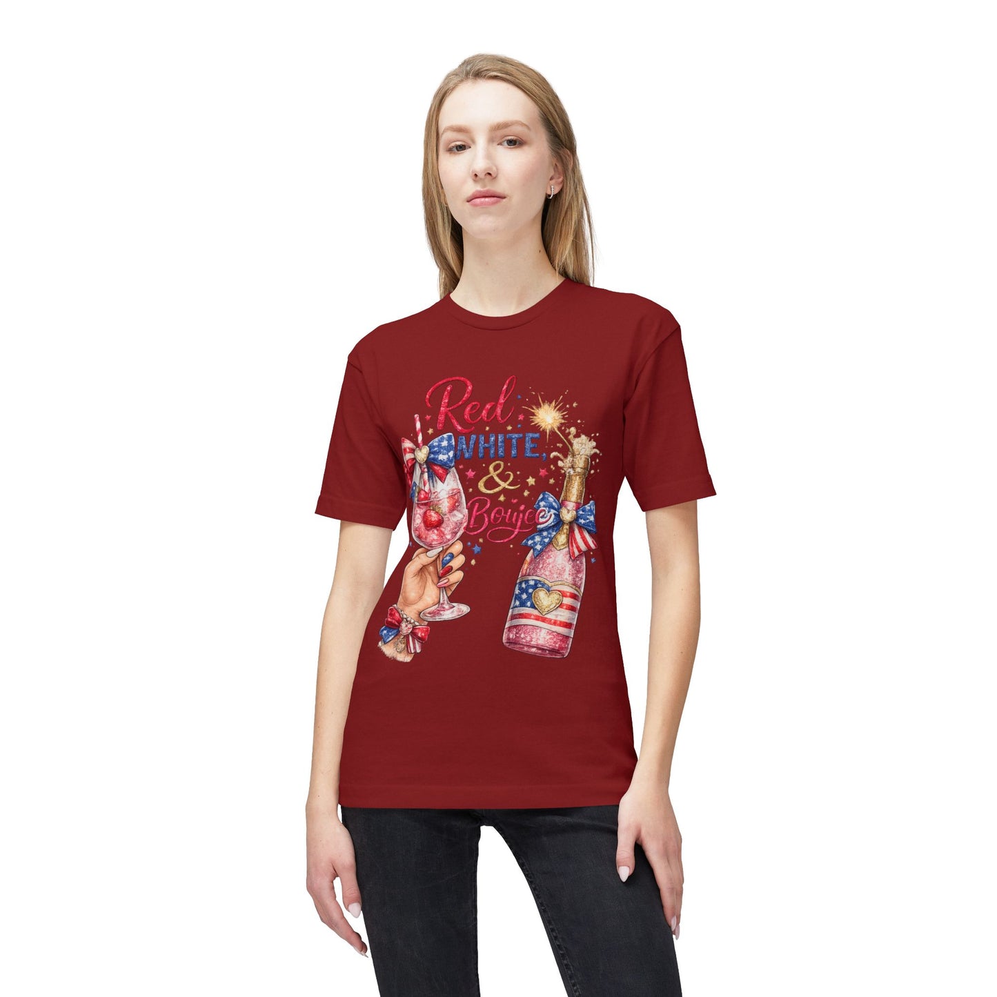 Red, White & Boujee T-shirt,