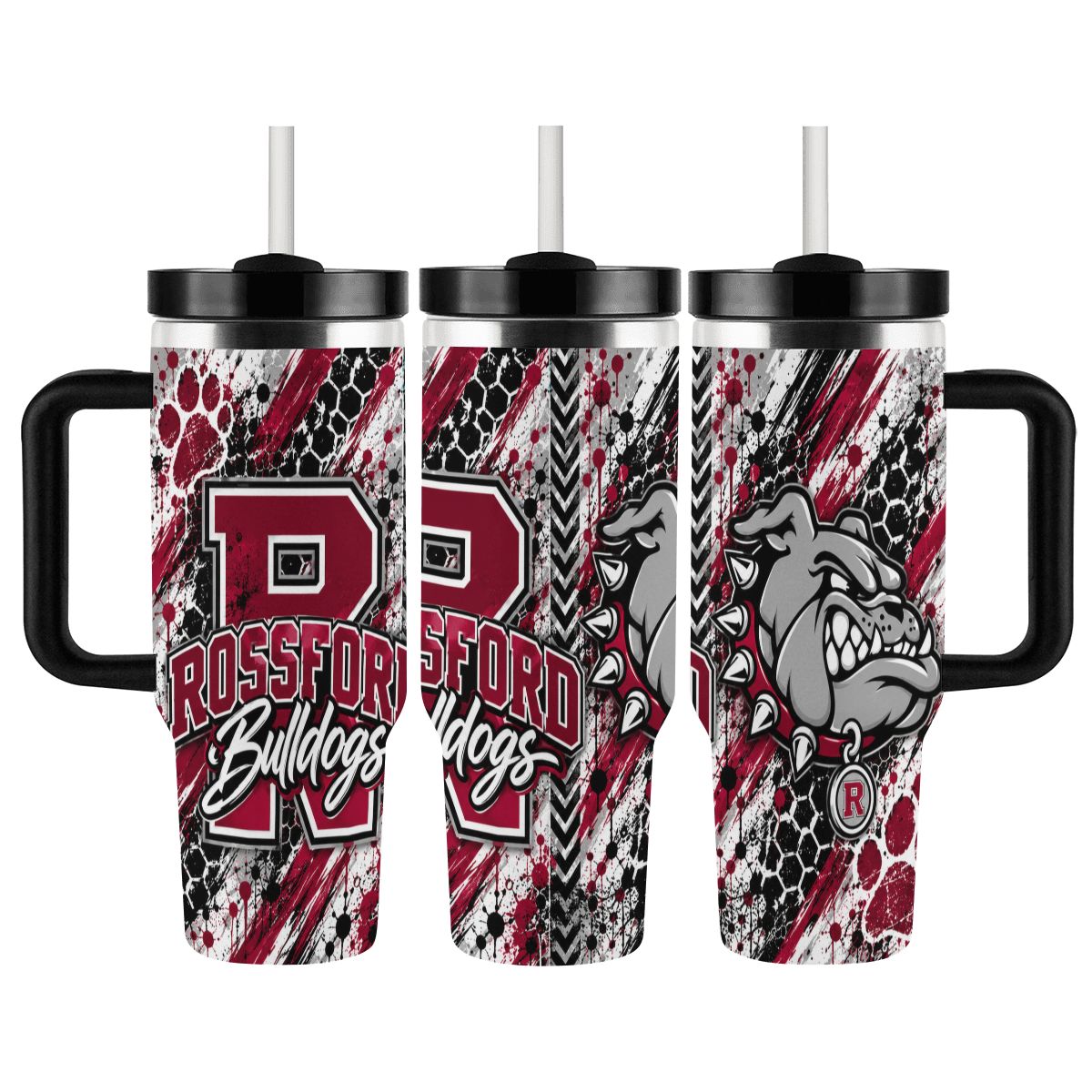Rossford Bulldogs 40oz Tumbler