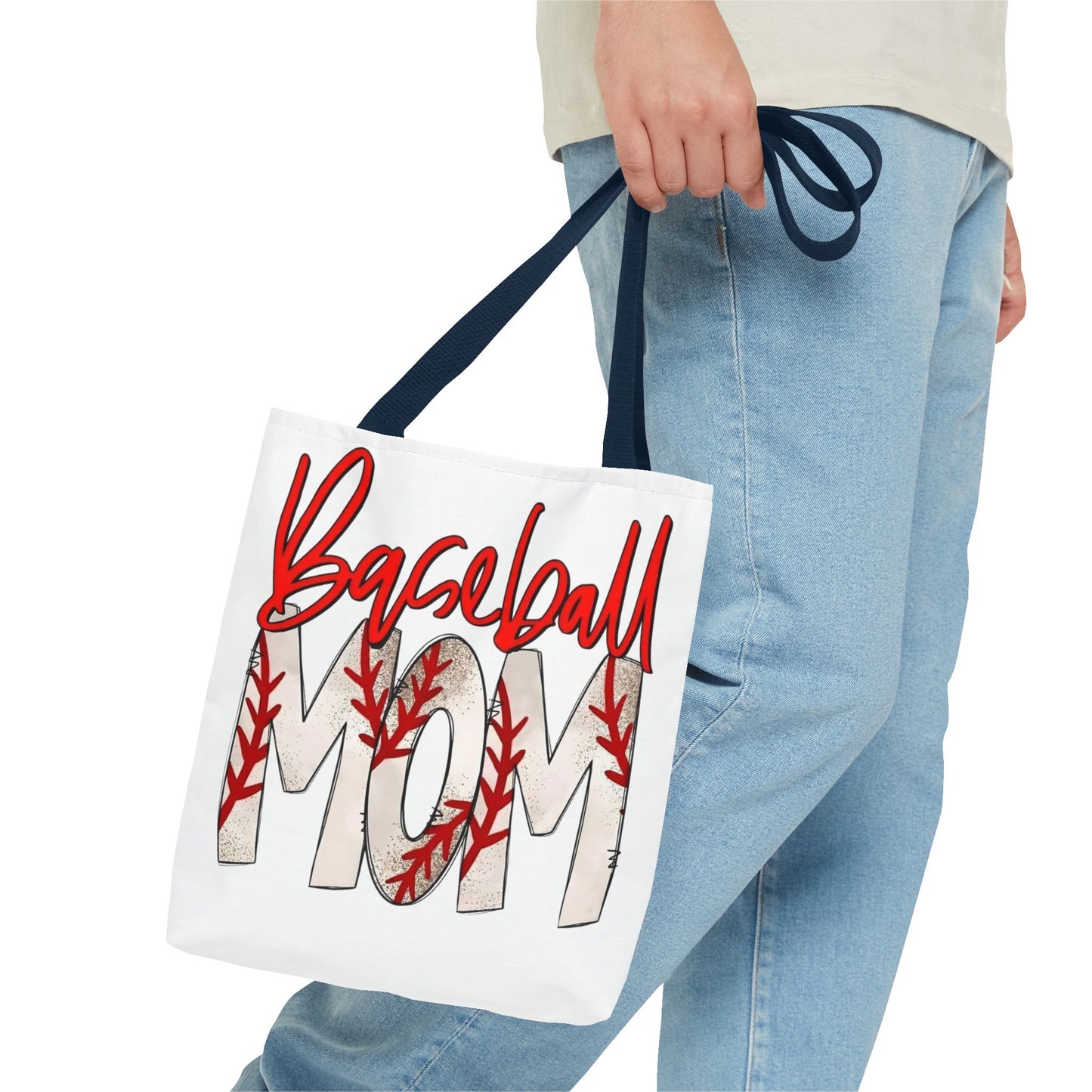 Baseball Mom Tote Bag