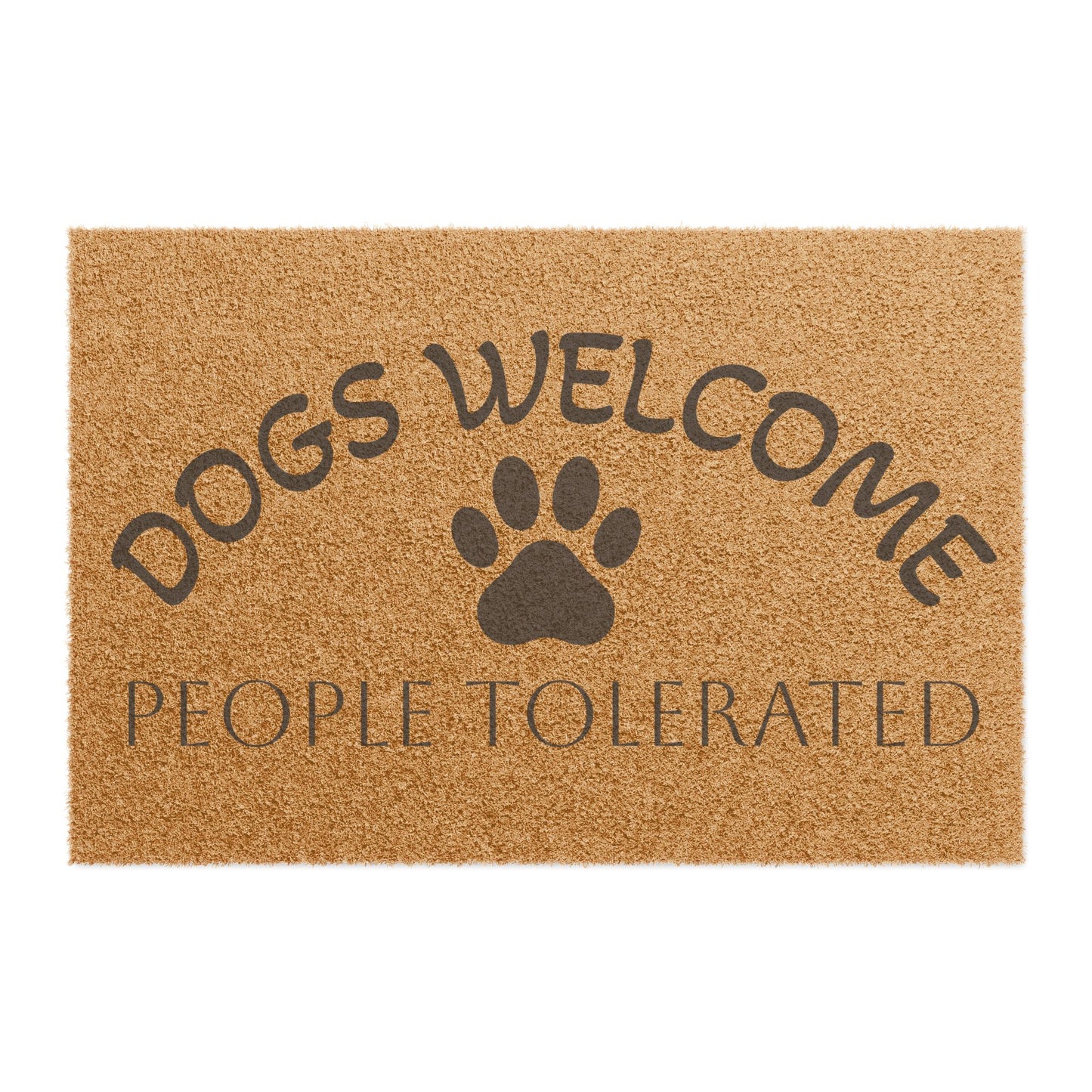 Dogs Welcome Doormat