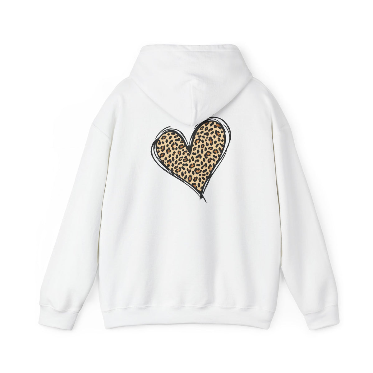 Leopard Heart Hoodie