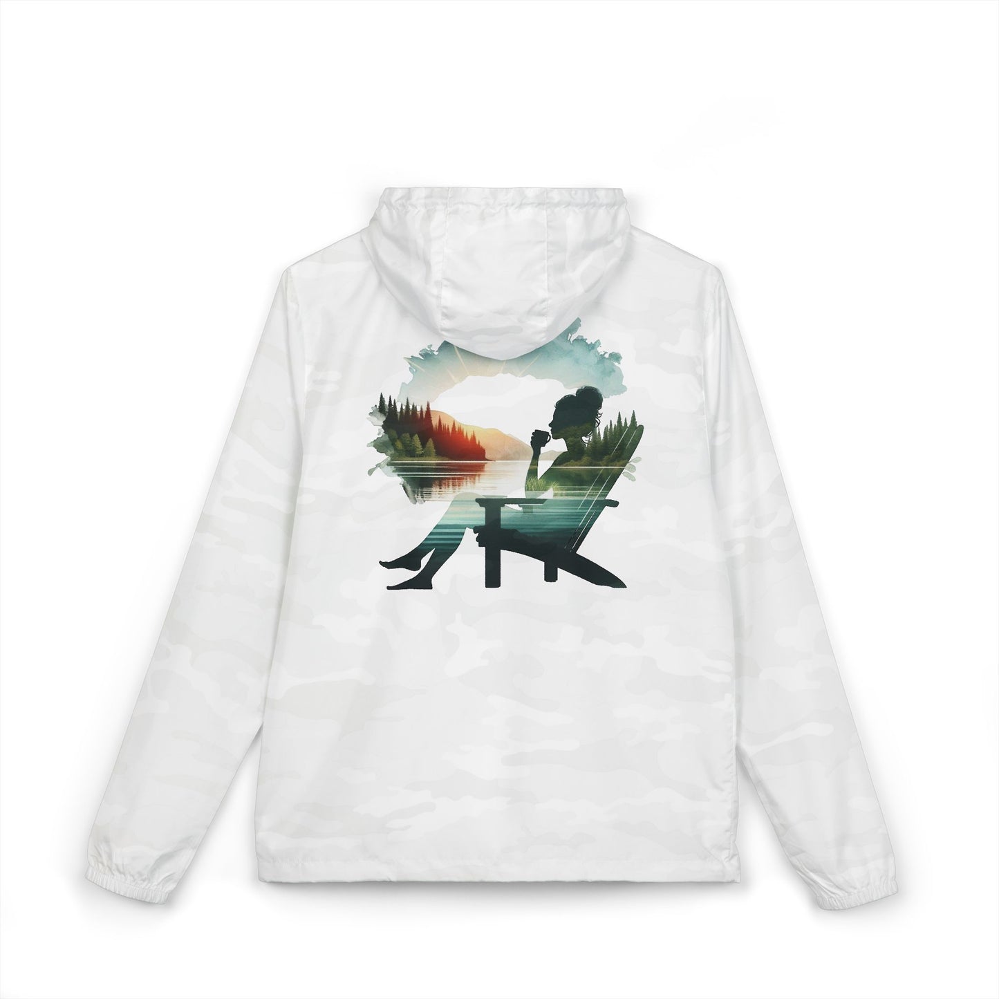 Lake Life - Unisex Full-Zip Windbreaker Jacket