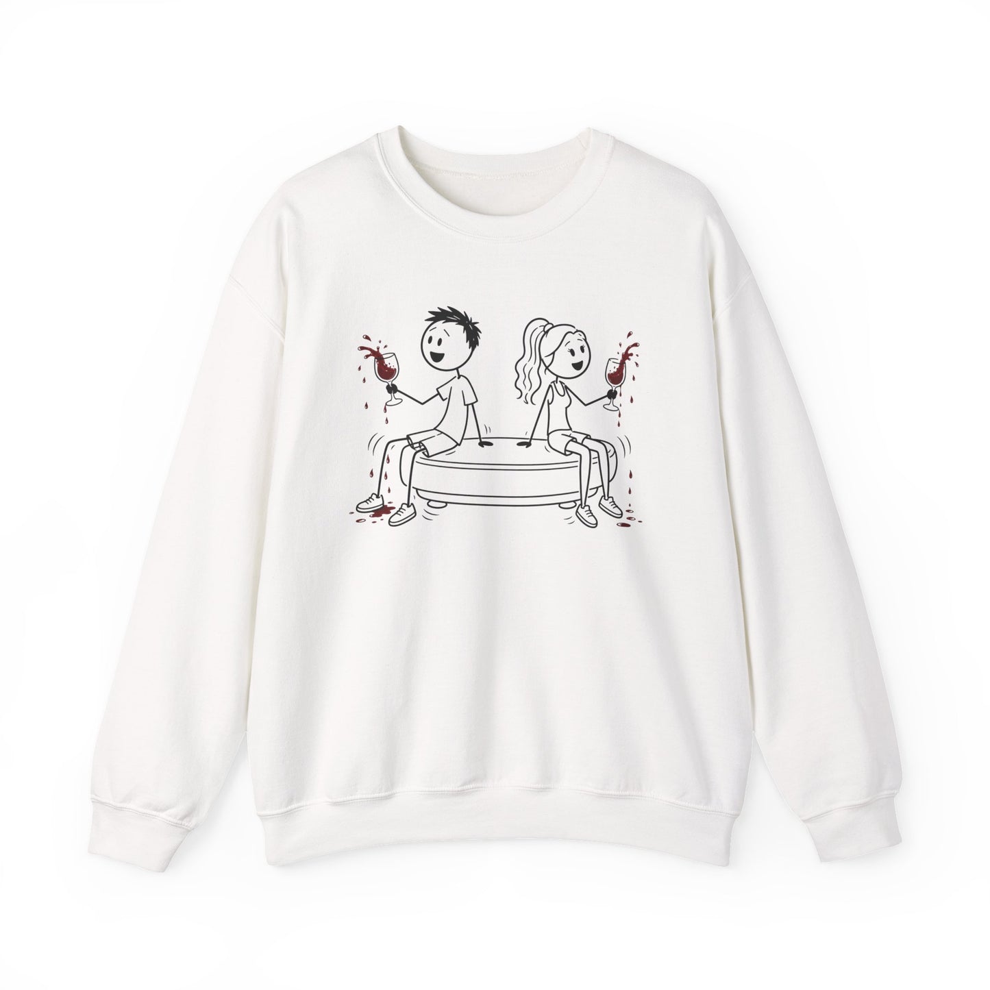 Wine Challenge Unisex Heavy Blend™ Crewneck Sweatshirt