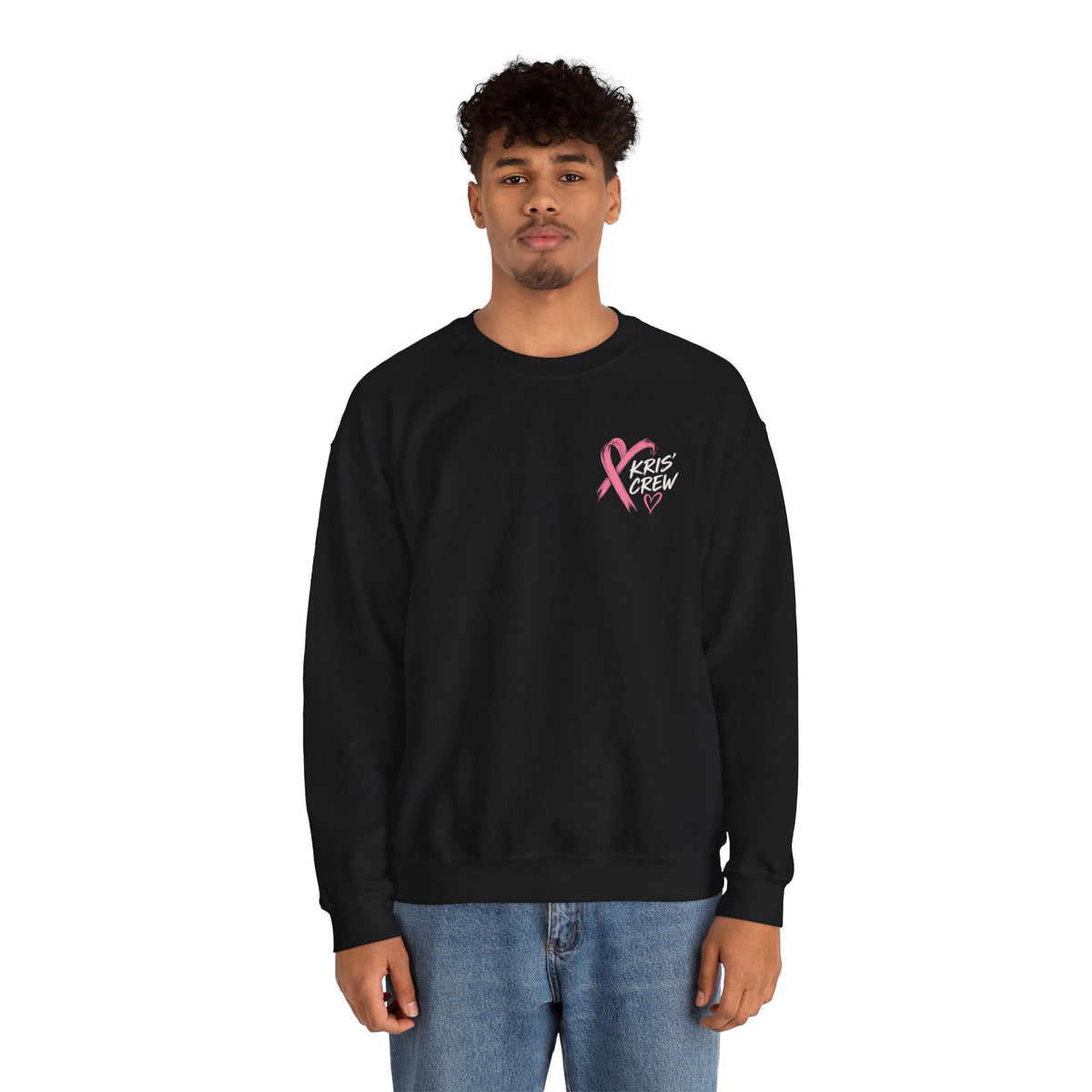 Kris’ Crew — No One Fights Alone Crewneck