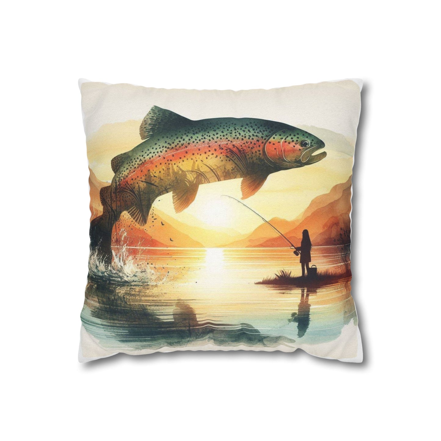 Fish Life Square Pillowcase