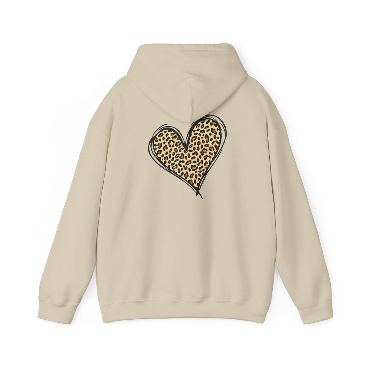 Leopard Heart Hoodie