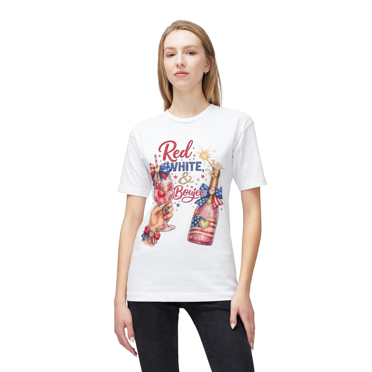Red, White & Boujee T-shirt,