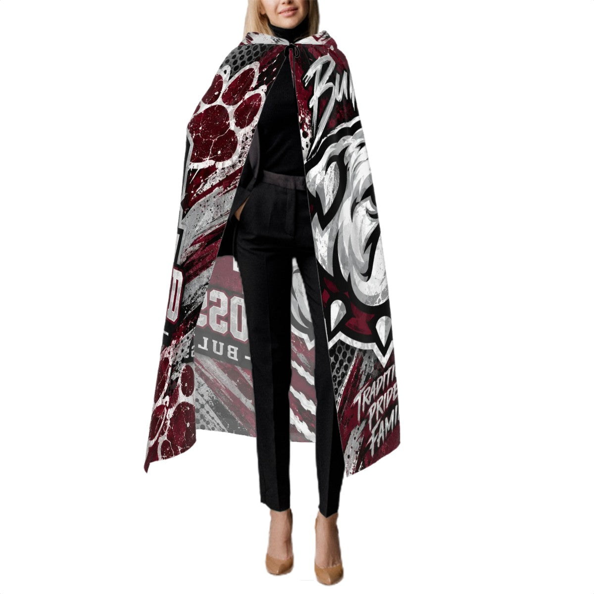 Rossford Bulldogs Hooded Cloak