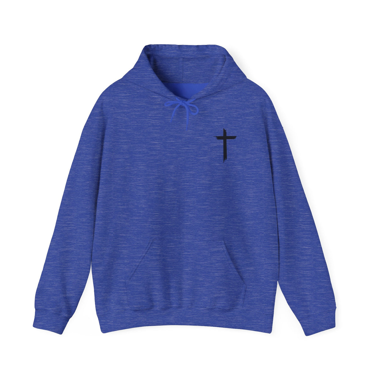 Brushstroke Cross Hoodie