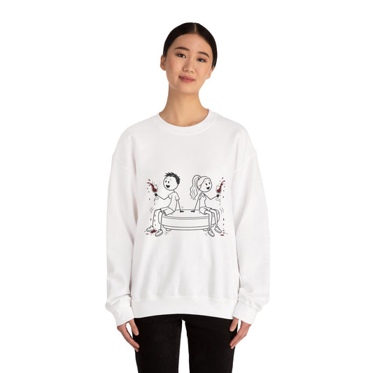Wine Challenge Unisex Heavy Blend™ Crewneck Sweatshirt