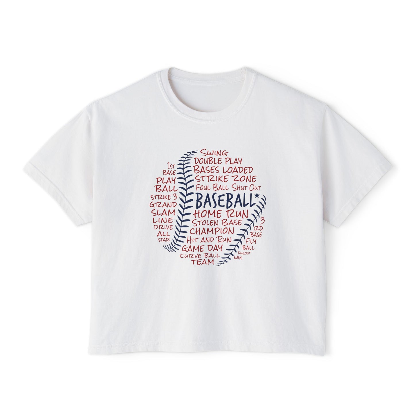 Baseball Women's Boxy Tee