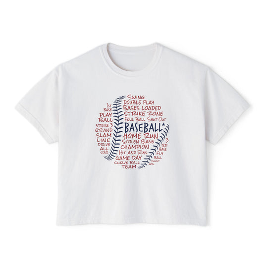 Baseball Women's Boxy Tee