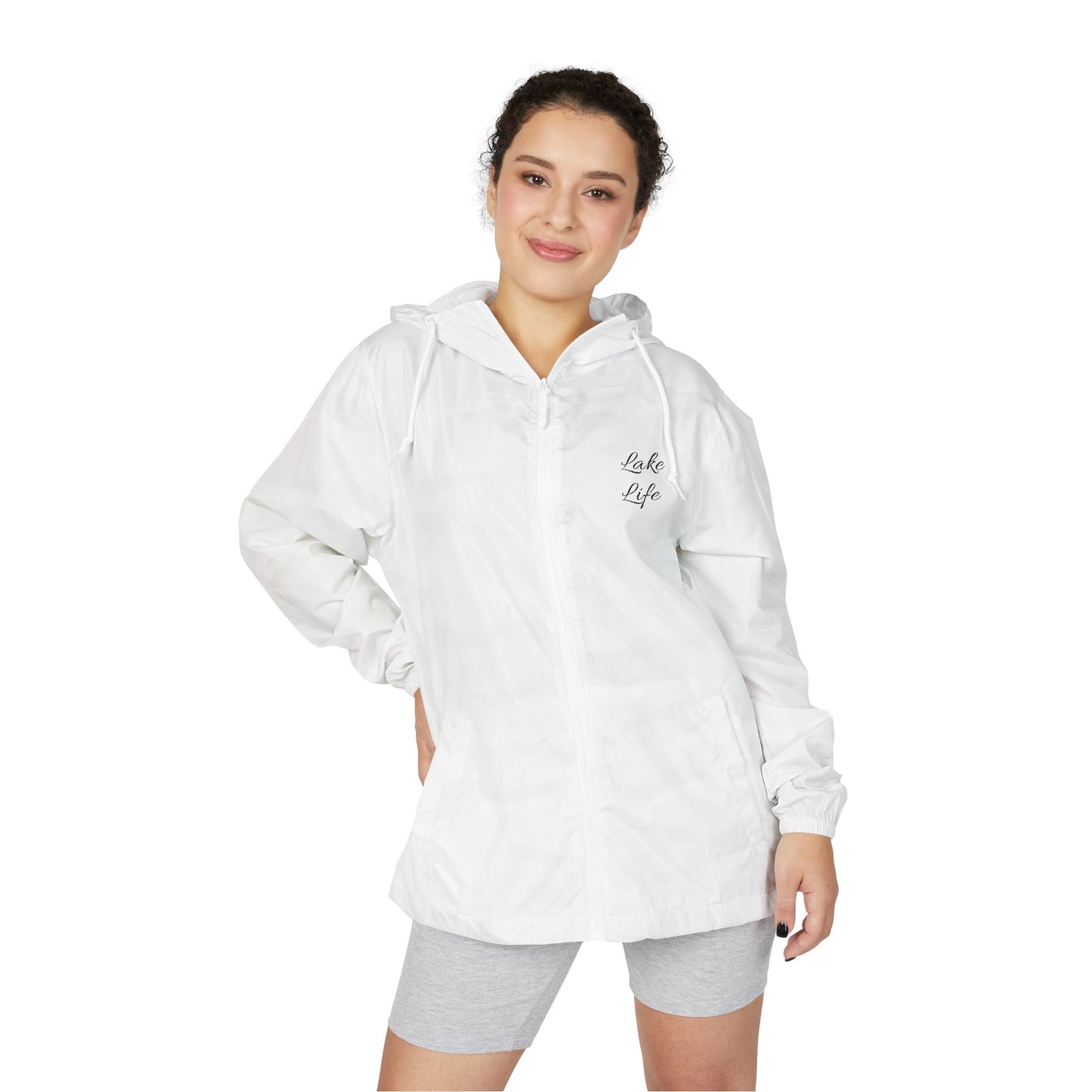 Lake Life - Unisex Full-Zip Windbreaker Jacket