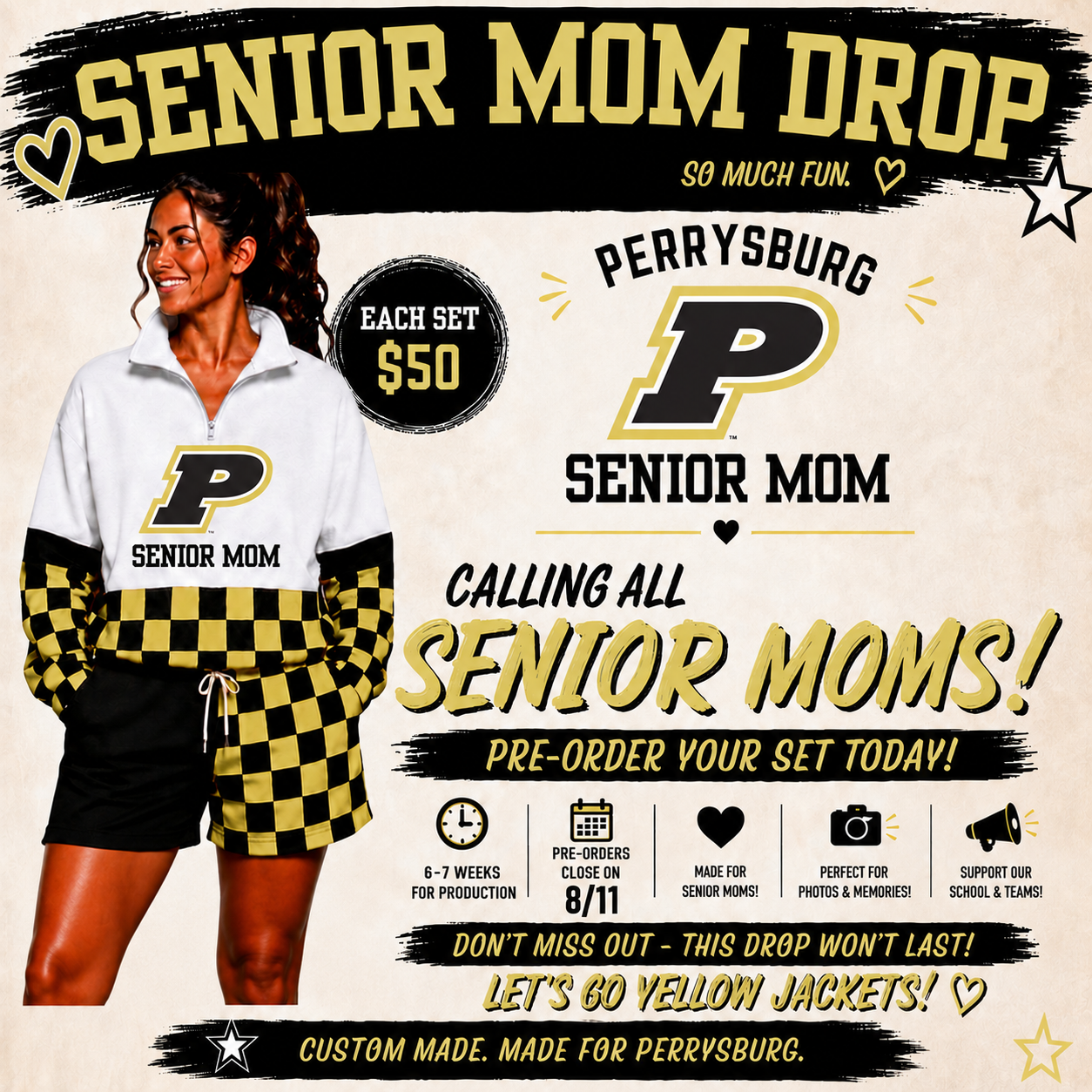 Perrysburg Senior Mom Set: Pre-Order