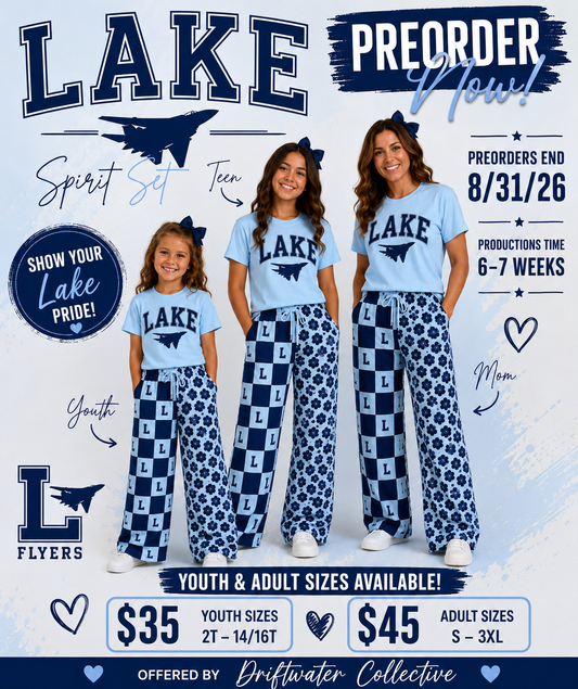 LAKE FLYERS GIRLS PRE-SALE