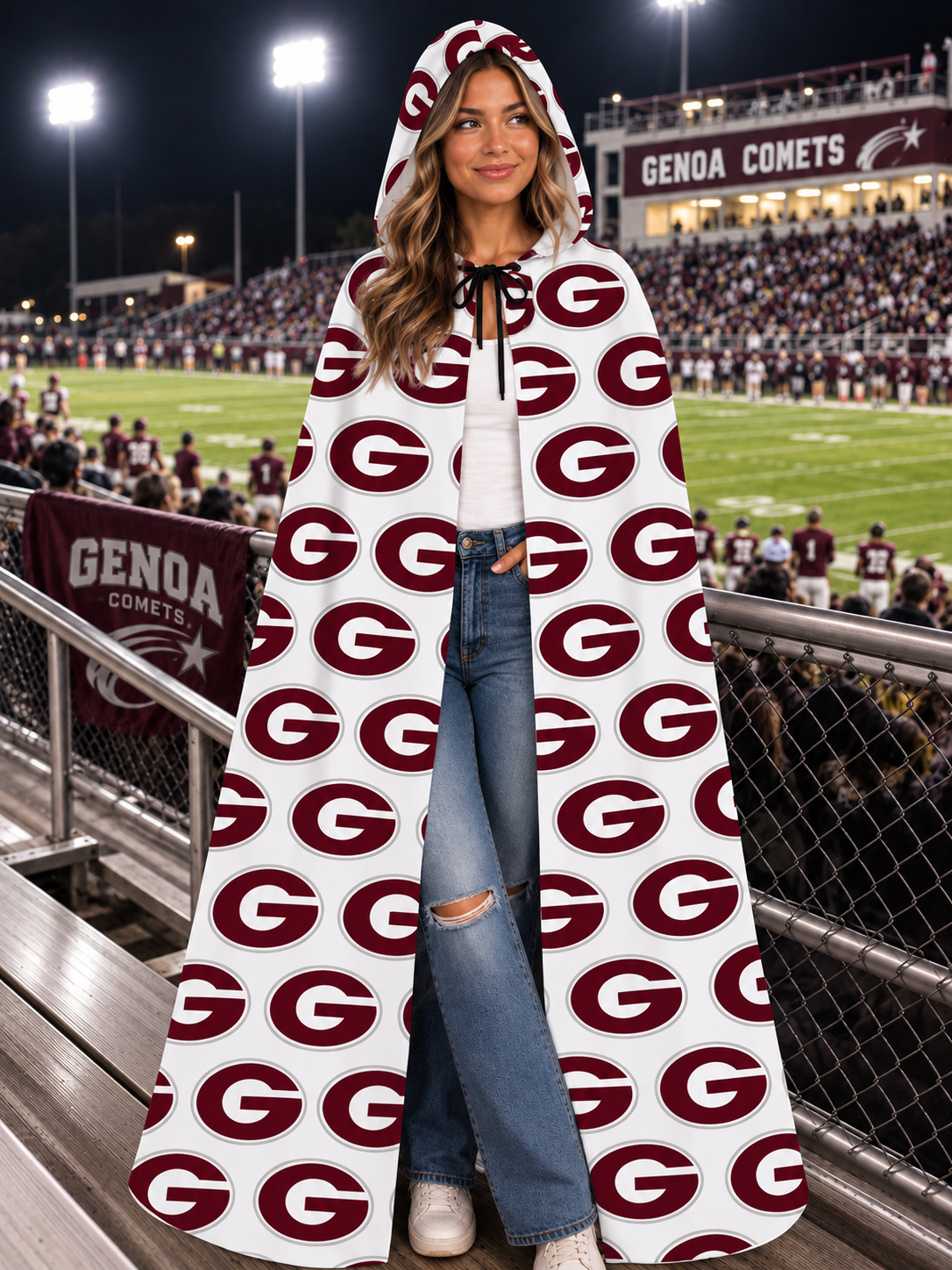 Comet Pride Game Day Cloak