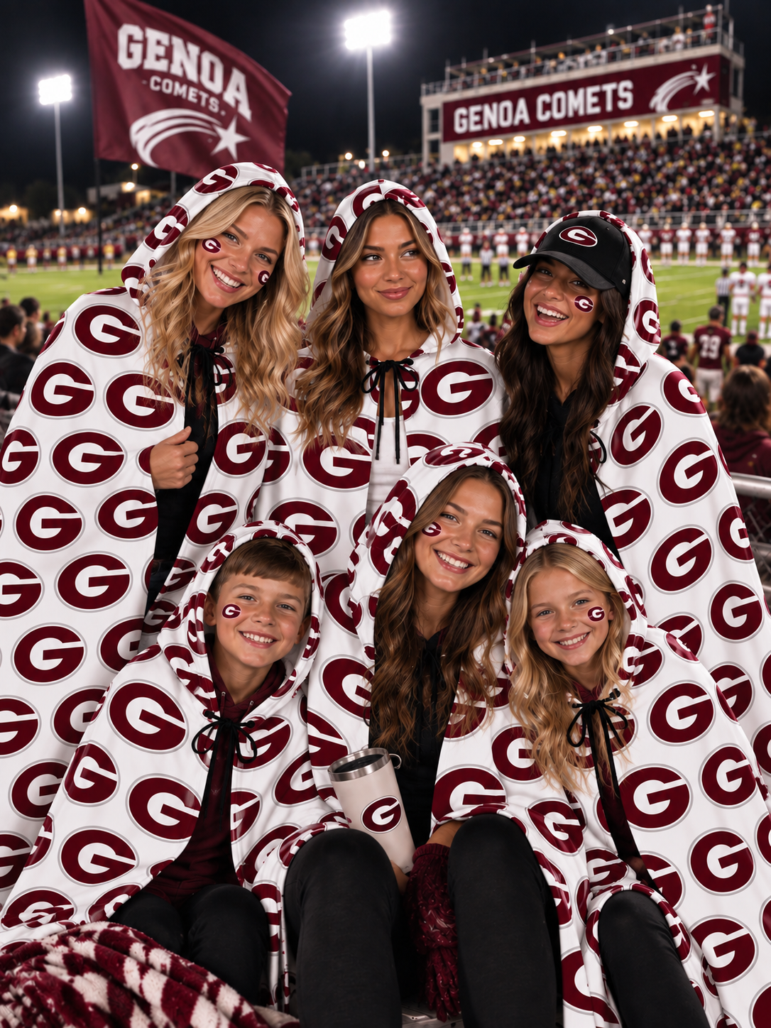 Comet Pride Game Day Cloak