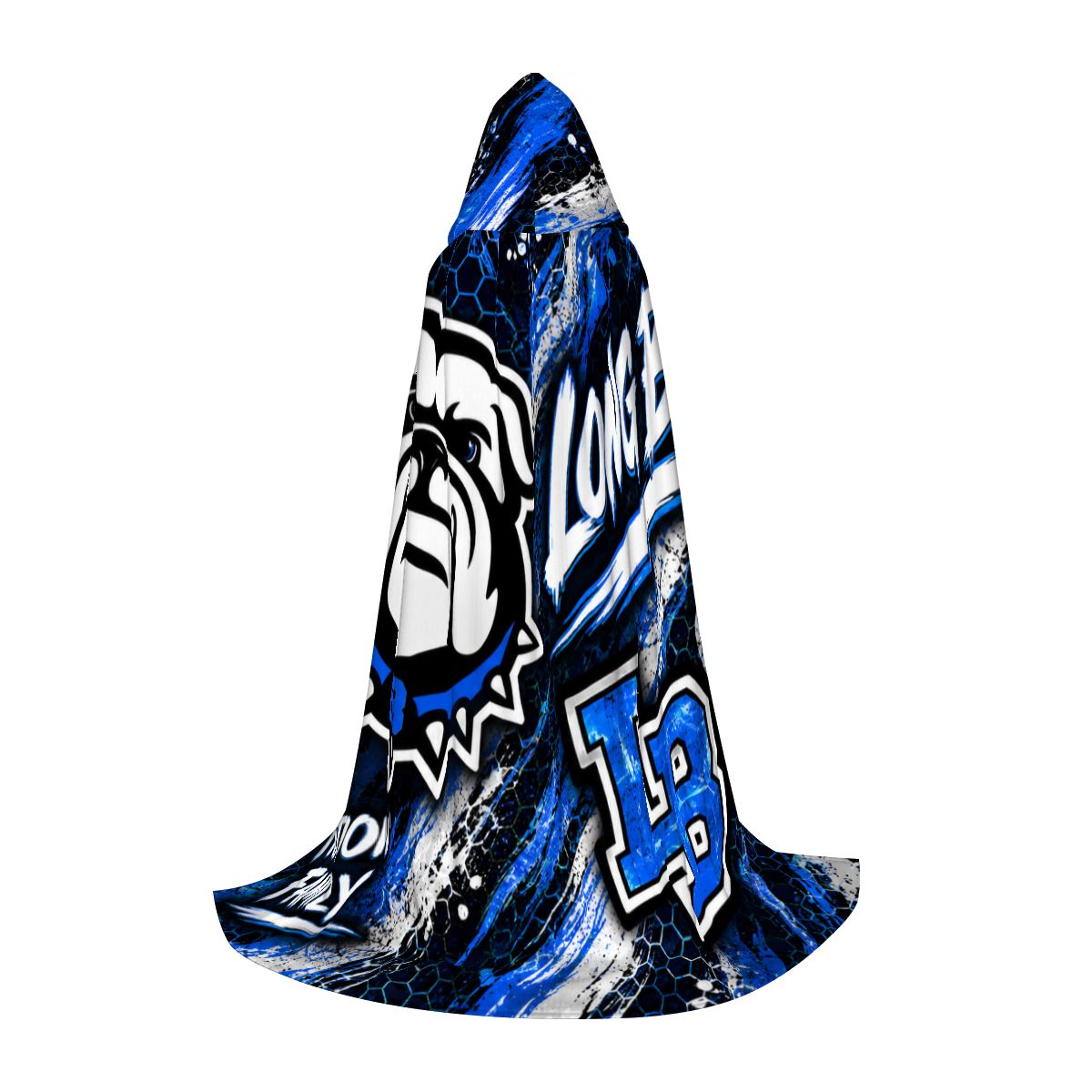 Long Beach Bulldogs Hooded Cloak | Youth