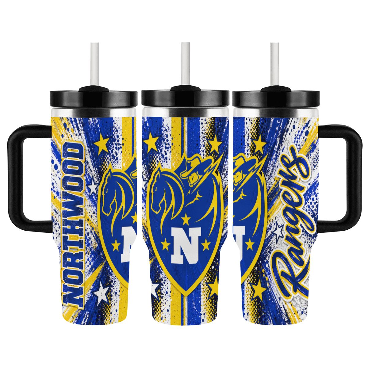 Big Ranger Energy | 40oz Tumbler with Handle and Straw