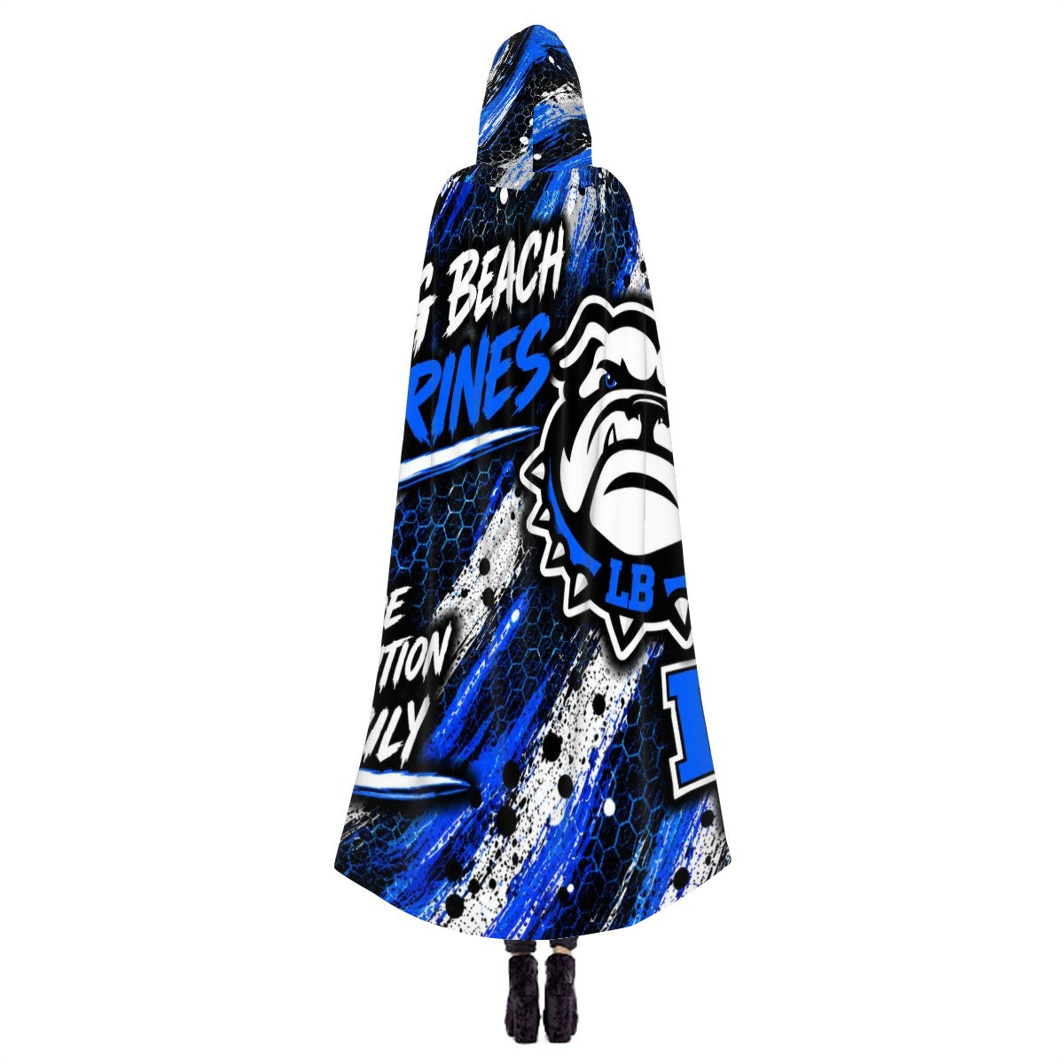 Long Beach Marines Hooded Cloak | Adult